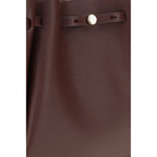 Tory Burch Bordeaux Leather Handbag