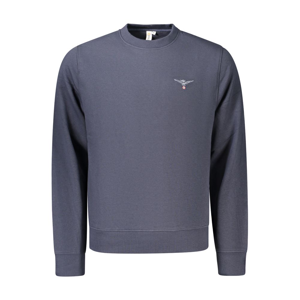 Accademia Militare Blue Cotton Men's Sweatshirt - Eljoys Fashion 