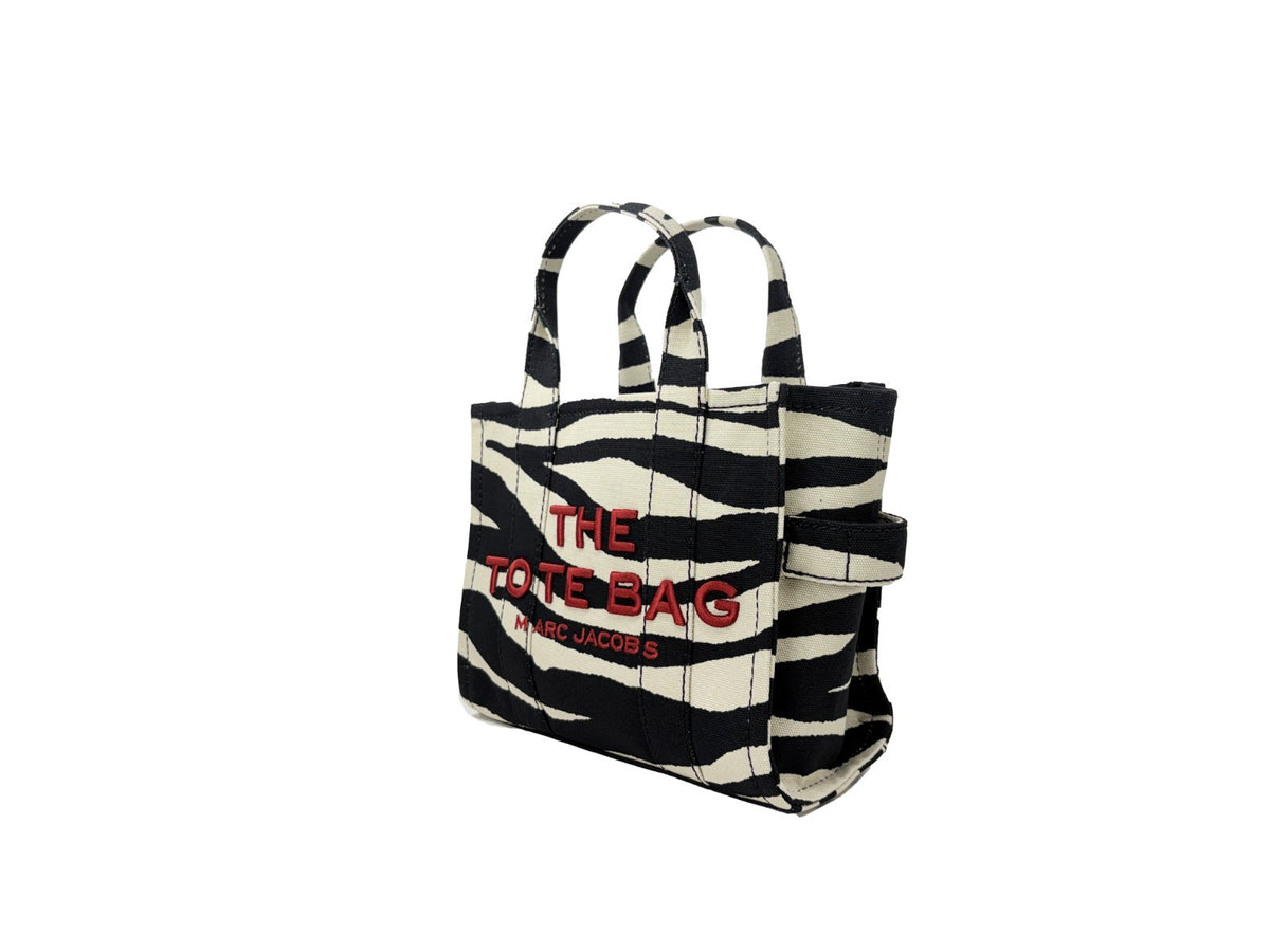 Marc Jacobs The Tote Bag Medium Zebra Canvas Crossbody