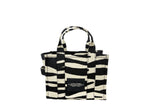 Marc Jacobs The Tote Bag Medium Zebra Canvas Crossbody
