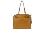 COACH Coach Easton Brown Leather Tote Bag