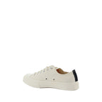 Comme Des Garçons Play x Converse White Cotton Low Top Sneakers - Eljoys Fashion 