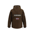 Napapijri Brown Polyamide Shell Jacket - Eljoys Fashion 