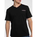 Guess Jeans Black Cotton T-Shirt - Eljoys Fashion 