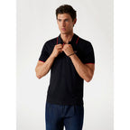 Guess Black Polyamide Polo Shirt