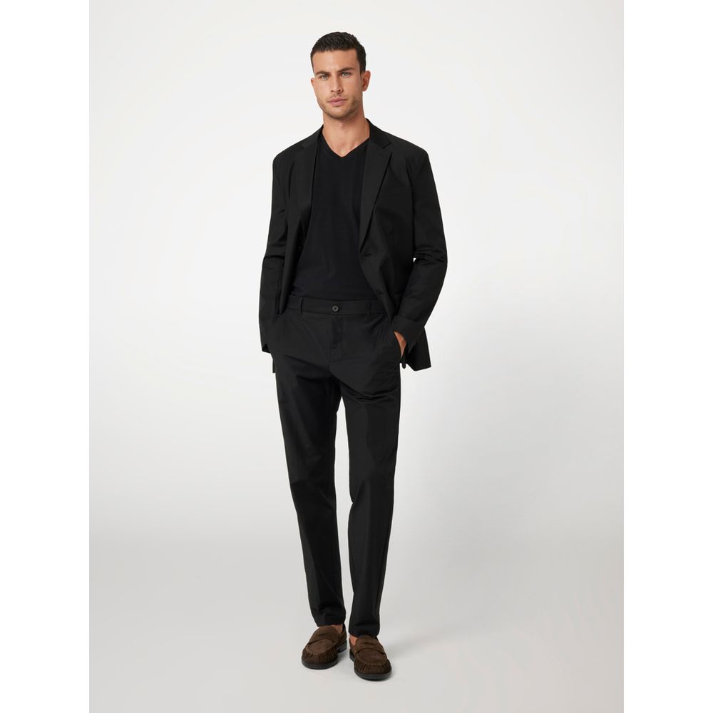 Guess Black Cotton Dress Pants