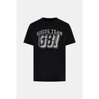 Guess Black Cotton T-Shirt