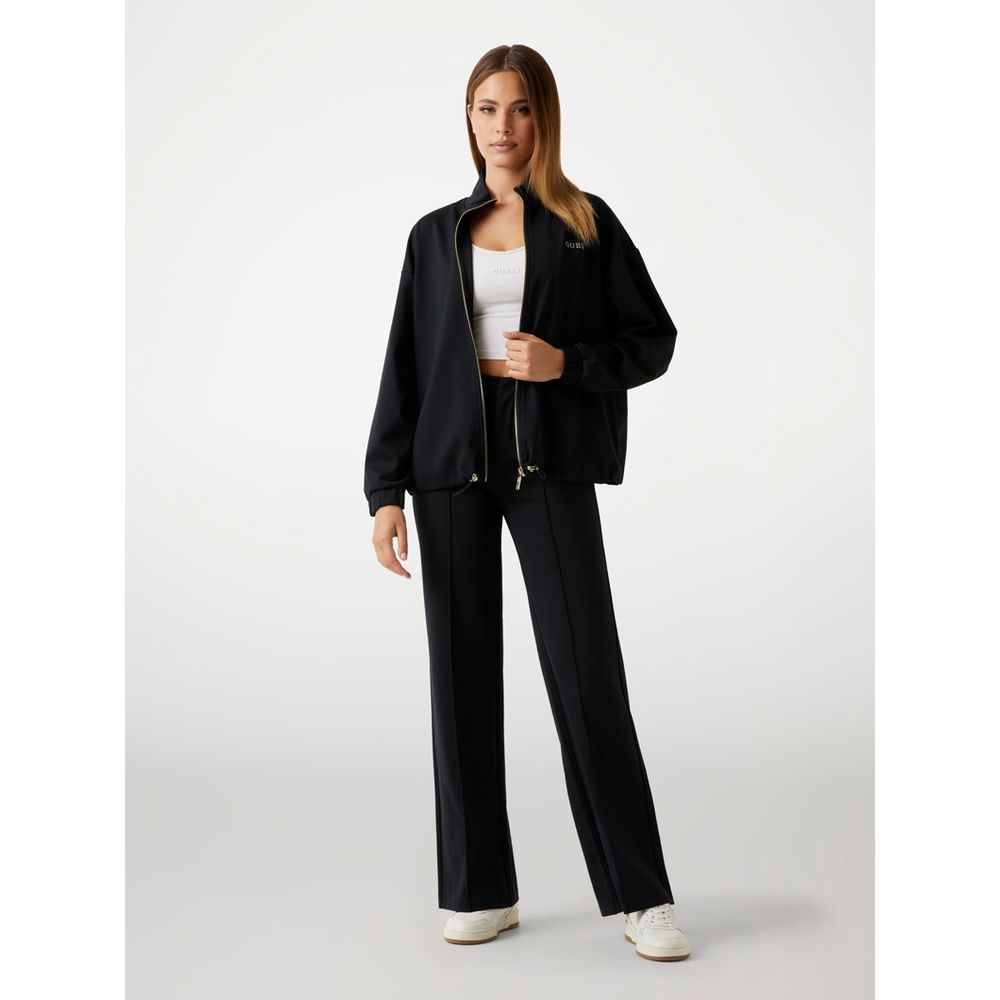 Guess Black Polyamide Casual Pants