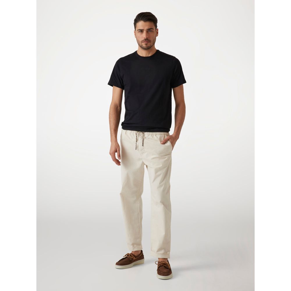 Guess Black Cotton T-Shirt - Eljoys Fashion 