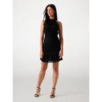 Guess Black Polyamide Cocktail Dress