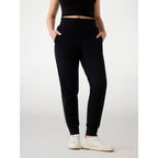 Guess Black Polyester Joggers (Workout Pants)