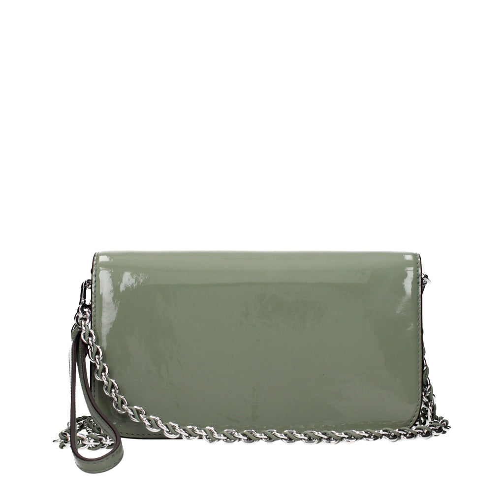 Tory Burch Green Leather Handbag - Eljoys Fashion 