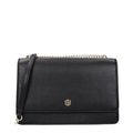 Tory Burch Black Leather Crossbody Bag - Eljoys Fashion 