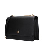 Tory Burch Black Leather Crossbody Bag - Eljoys Fashion 
