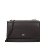 Tory Burch Brown Leather Crossbody Bag - Eljoys Fashion 