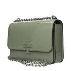 Tory Burch Green Leather Shoulder Bag