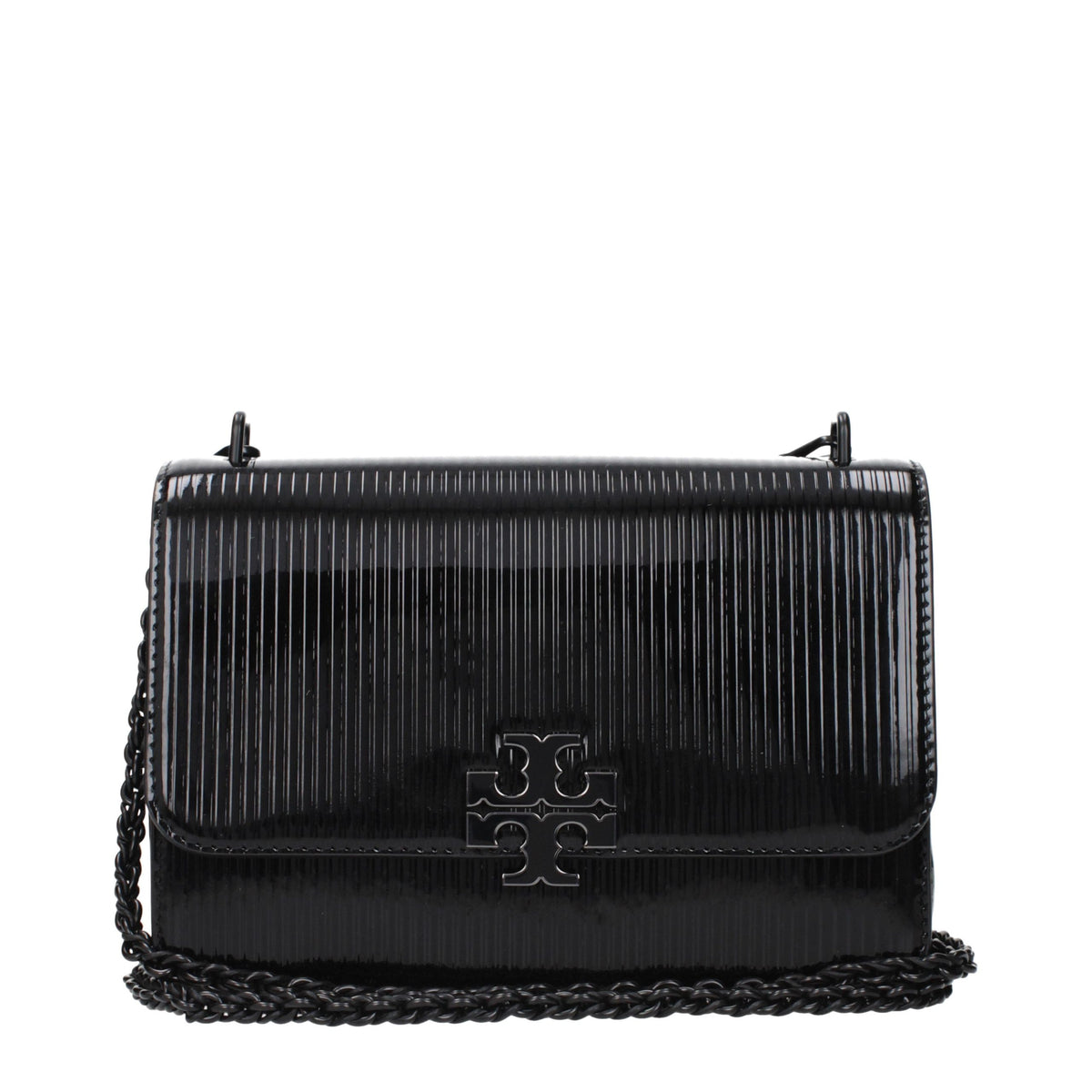Tory Burch Black Leather Crossbody Bag - Eljoys Fashion 