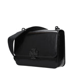 Tory Burch Black Leather Crossbody Bag - Eljoys Fashion 
