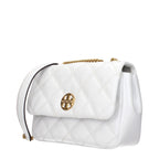 Tory Burch White Leather Shoulder Bag