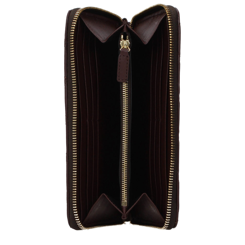 Versace Brown Leather Wallet - Eljoys Fashion 