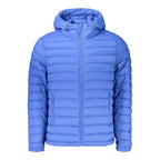 Cavalli Class Blue Polyamide Men's Jacket - Eljoys Fashion 