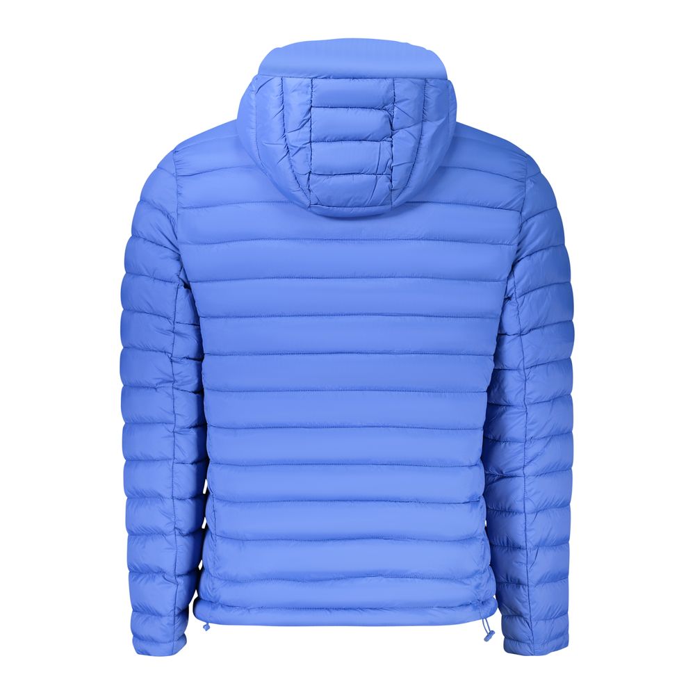 Cavalli Class Blue Polyamide Men's Jacket - Eljoys Fashion 