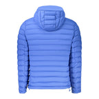 Cavalli Class Blue Polyamide Men's Jacket - Eljoys Fashion 