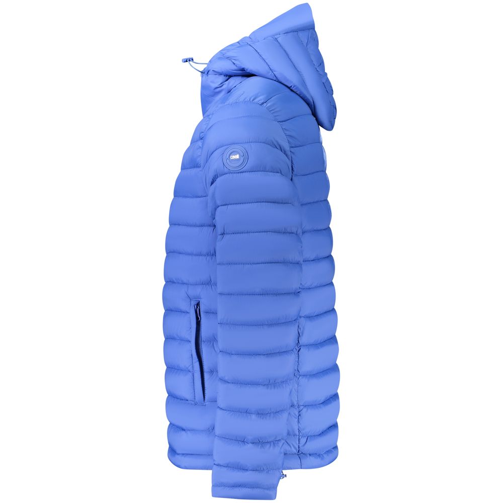 Cavalli Class Blue Polyamide Men's Jacket - Eljoys Fashion 