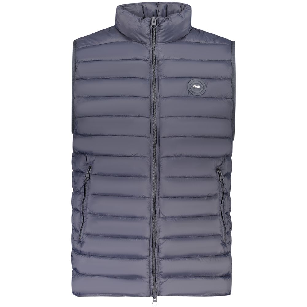 Cavalli Class Blue Polyamide Men's Jacket - Eljoys Fashion 