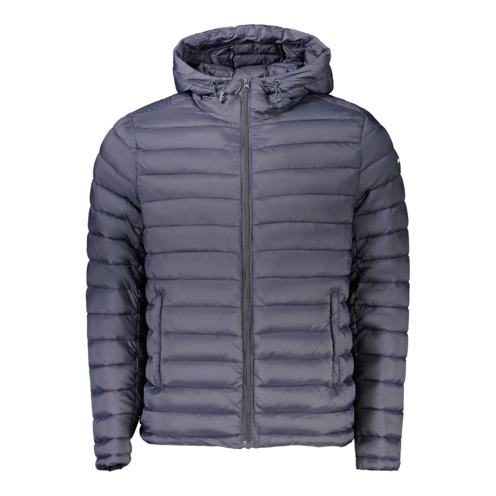 Cavalli Class Blue Polyamide Men's Jacket - Eljoys Fashion 