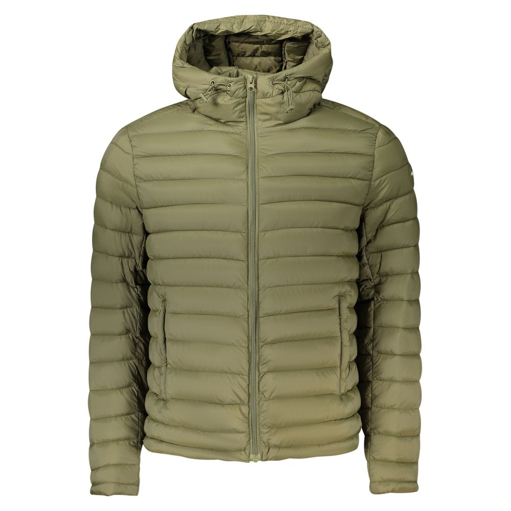 Cavalli Class Verde Poliammide Men's Jacket - Eljoys Fashion 