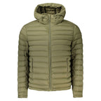 Cavalli Class Verde Poliammide Men's Jacket - Eljoys Fashion 