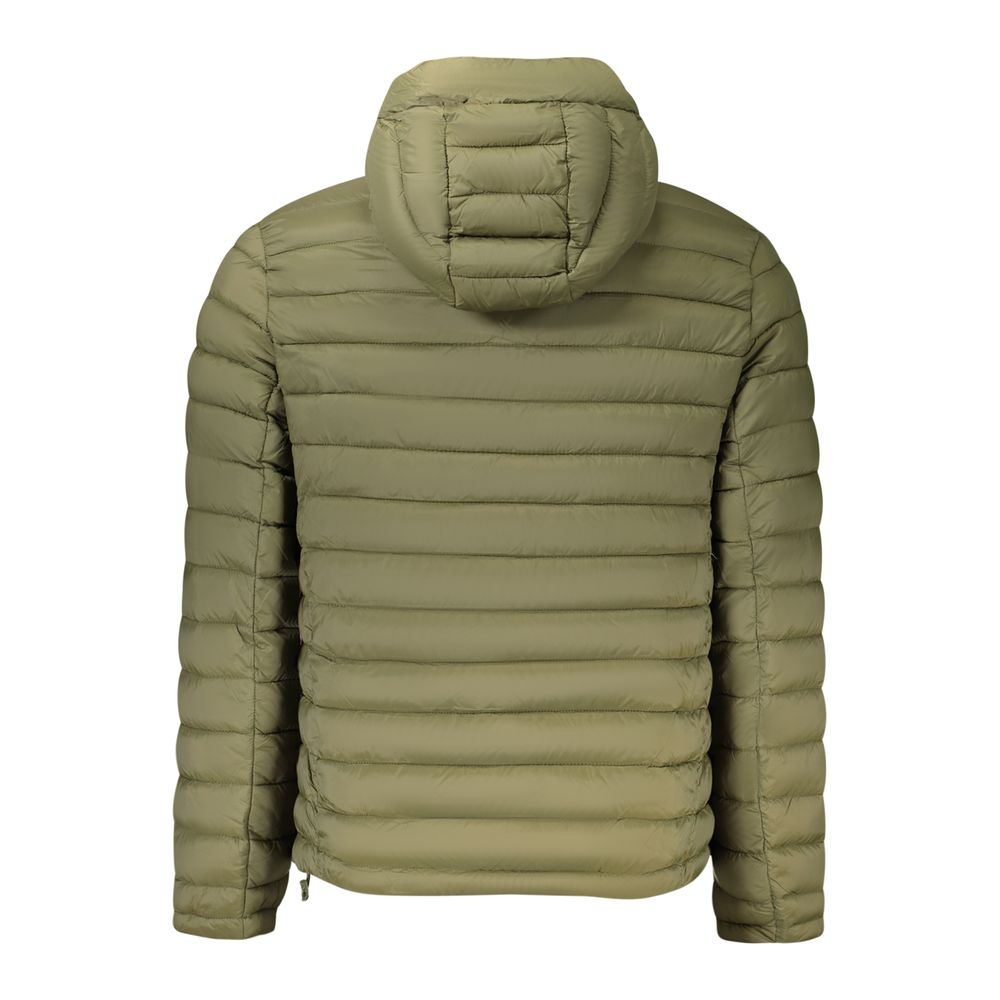 Cavalli Class Verde Poliammide Men's Jacket - Eljoys Fashion 