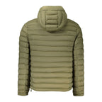 Cavalli Class Verde Poliammide Men's Jacket - Eljoys Fashion 