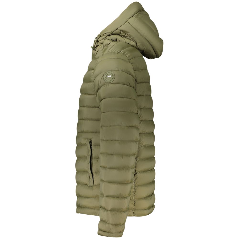 Cavalli Class Verde Poliammide Men's Jacket - Eljoys Fashion 