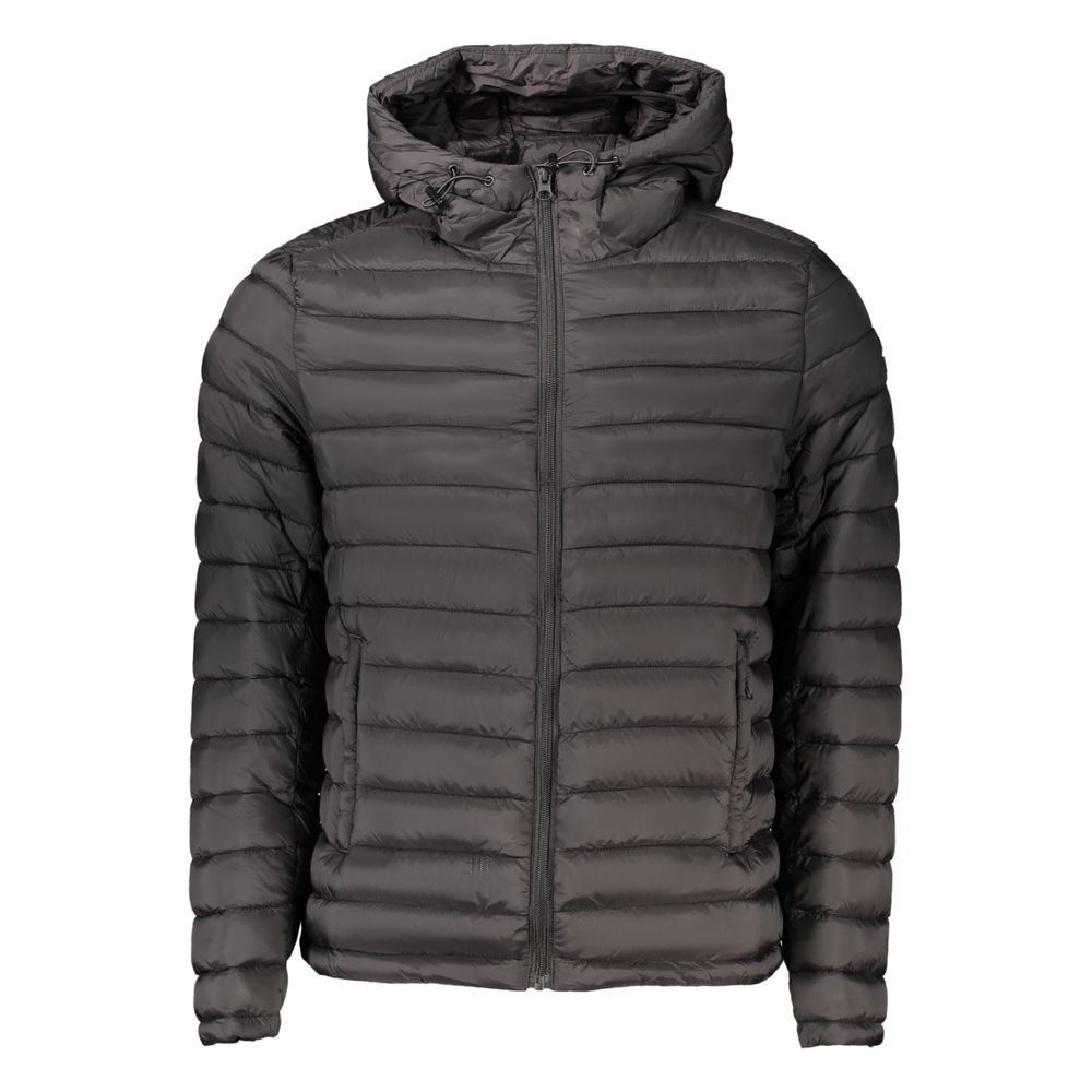Cavalli Class Black Polyamide Men's Jacket - Eljoys Fashion 