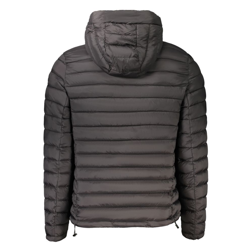 Cavalli Class Black Polyamide Men's Jacket - Eljoys Fashion 