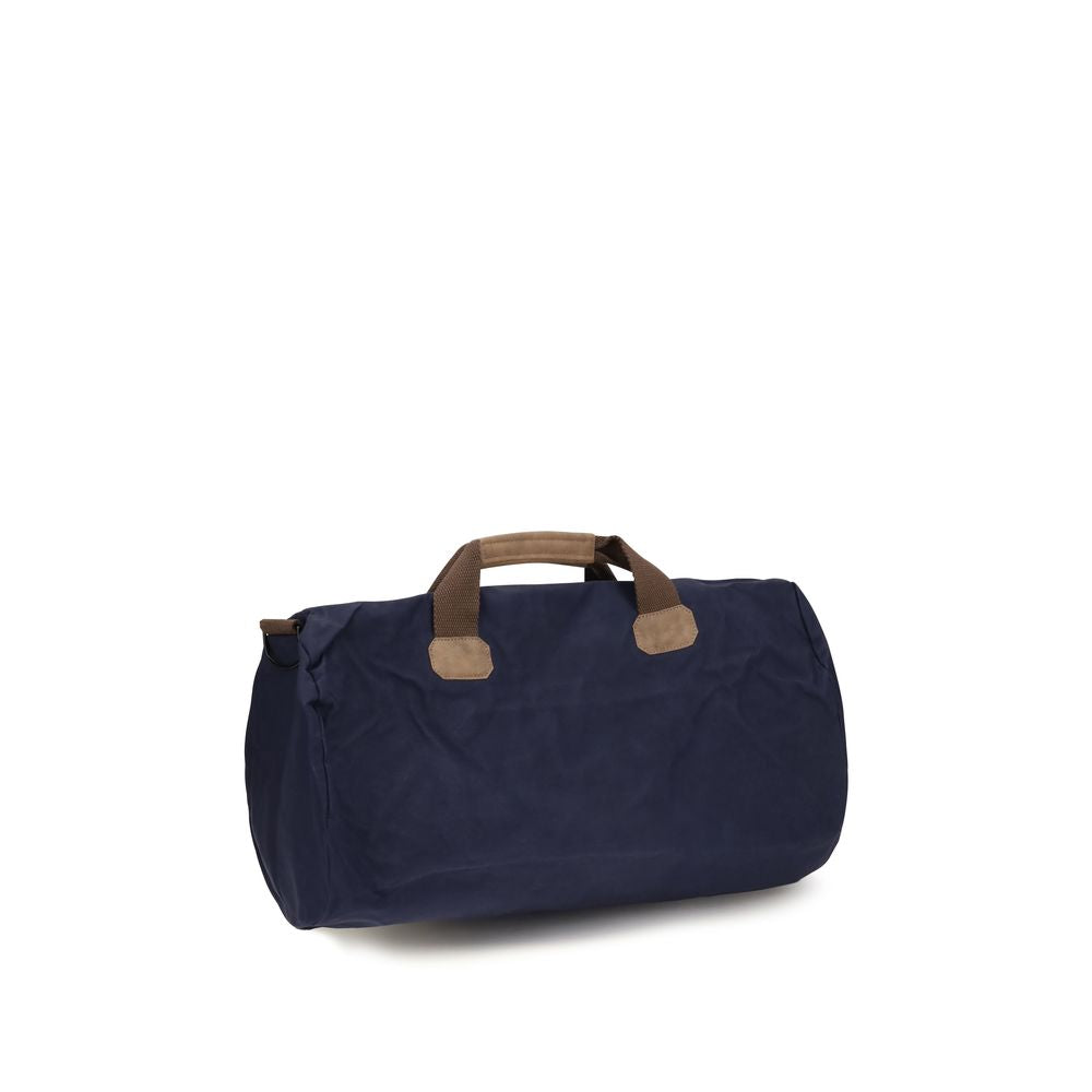 Napapijri Blue Cotton Shoulder Bag