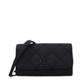 Tory Burch Black Leather Clutch Bag - Eljoys Fashion 