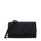 Tory Burch Black Leather Clutch Bag - Eljoys Fashion 