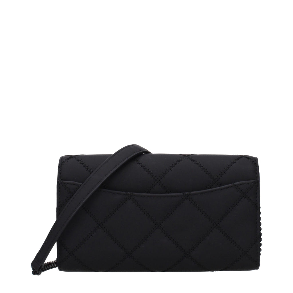 Tory Burch Black Leather Clutch Bag - Eljoys Fashion 