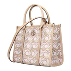 Tory Burch Pink Fabric Handbag - Eljoys Fashion 