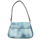 Tory Burch Blue Leather Shoulder Bag