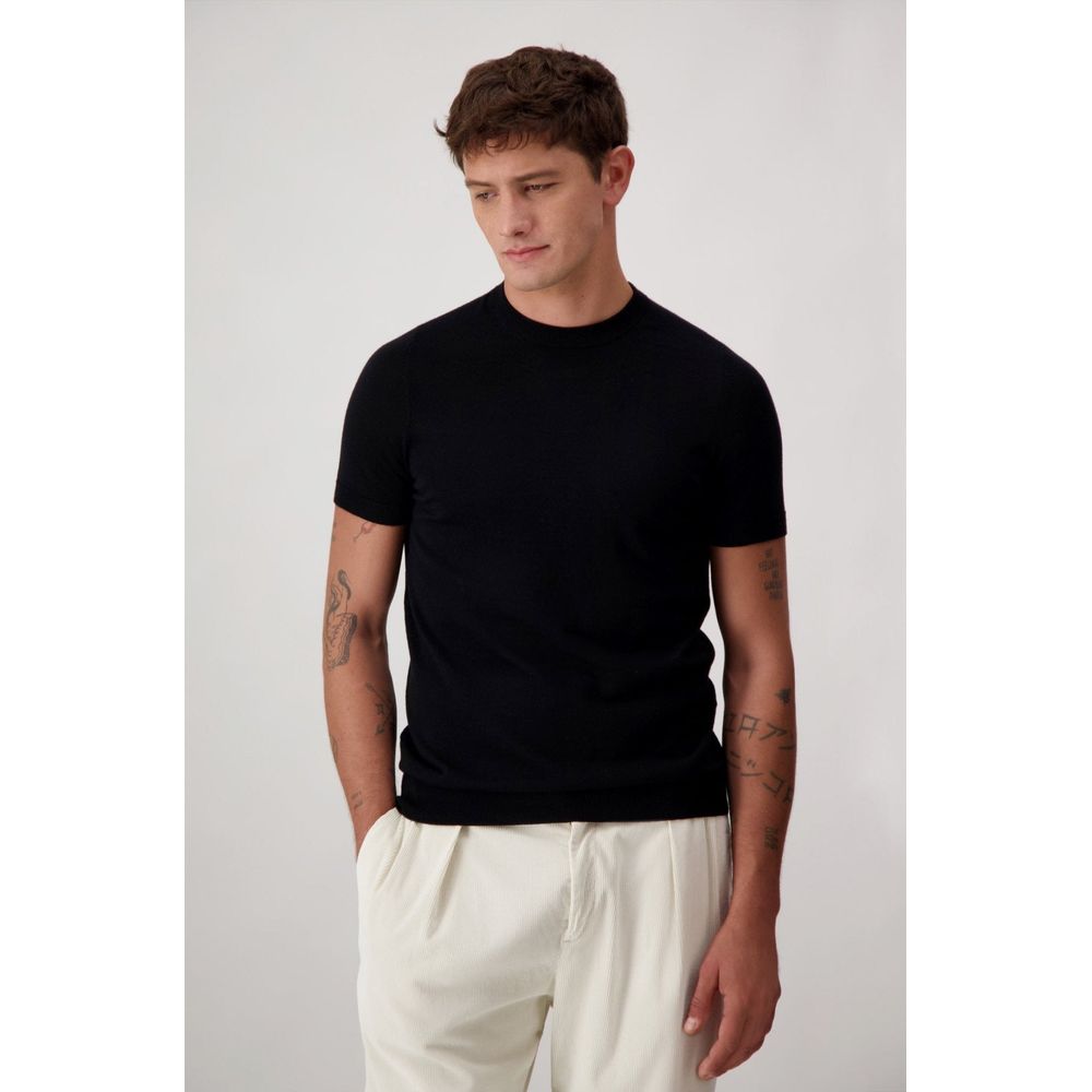 Autore Black Wool Sweater