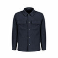 Autore Blue Cashmere Full-Length Jacket