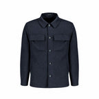 Autore Blue Cashmere Full-Length Jacket