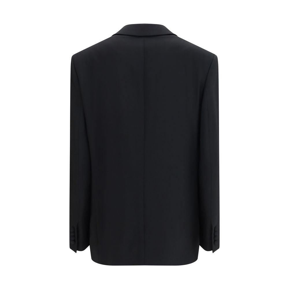 The Row Black Wool Oves Aries Blazer