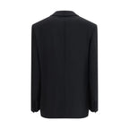 The Row Black Wool Oves Aries Blazer