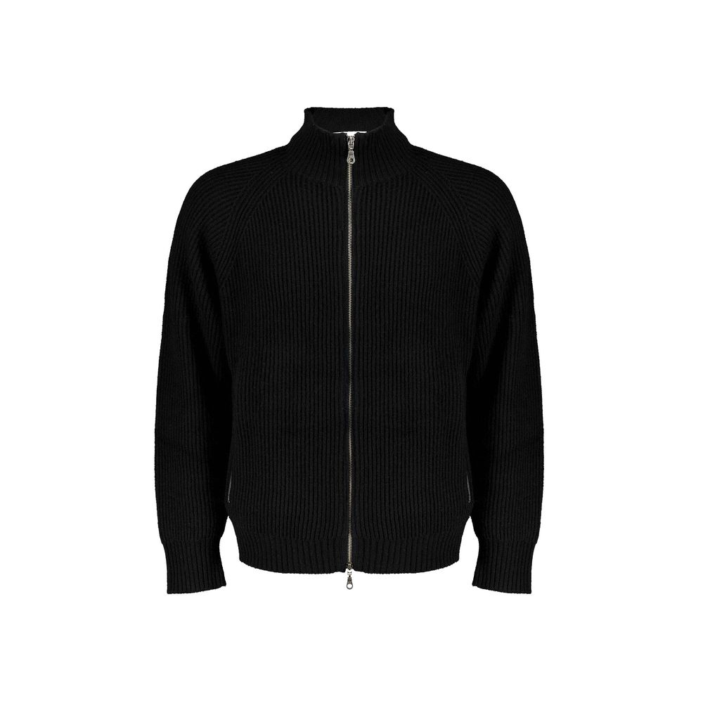 Autore Black Wool Cardigan - Eljoys Fashion 