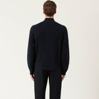 Autore Black Wool Cardigan - Eljoys Fashion 